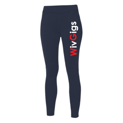 WivGigs Ladies Leg Logo Leggings Thumbnail
